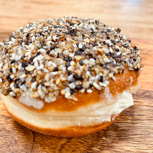 Savoury Everything Doughnut