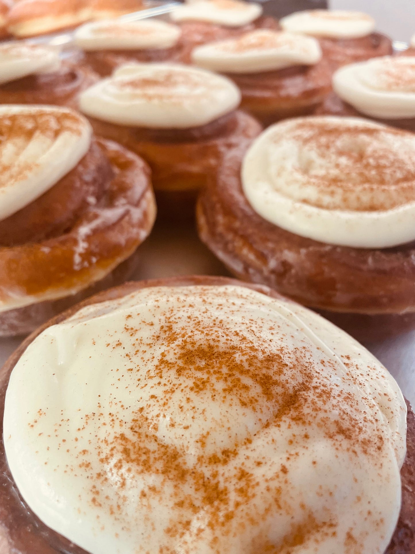 Cinnamon Bun Doughnut