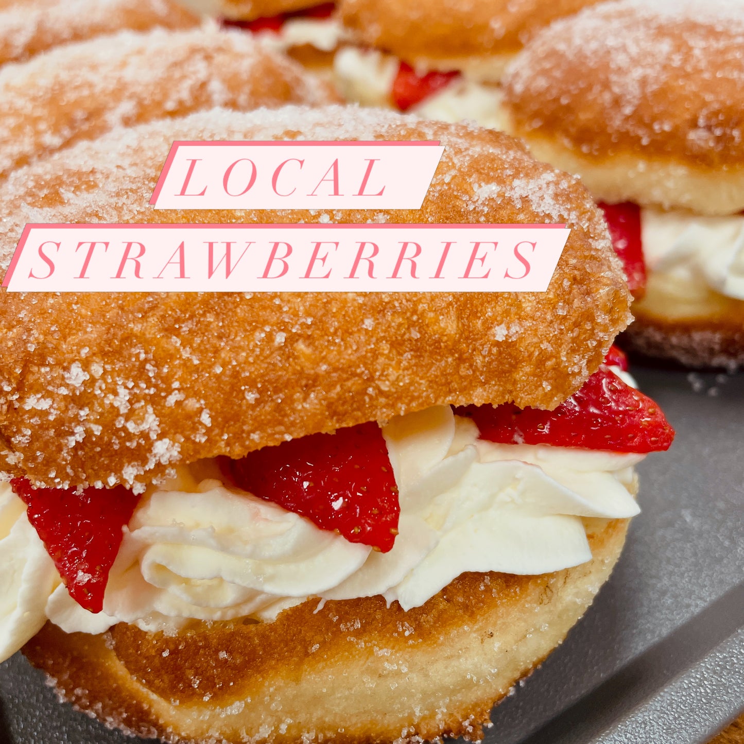 Limited time: Strawberry Cream