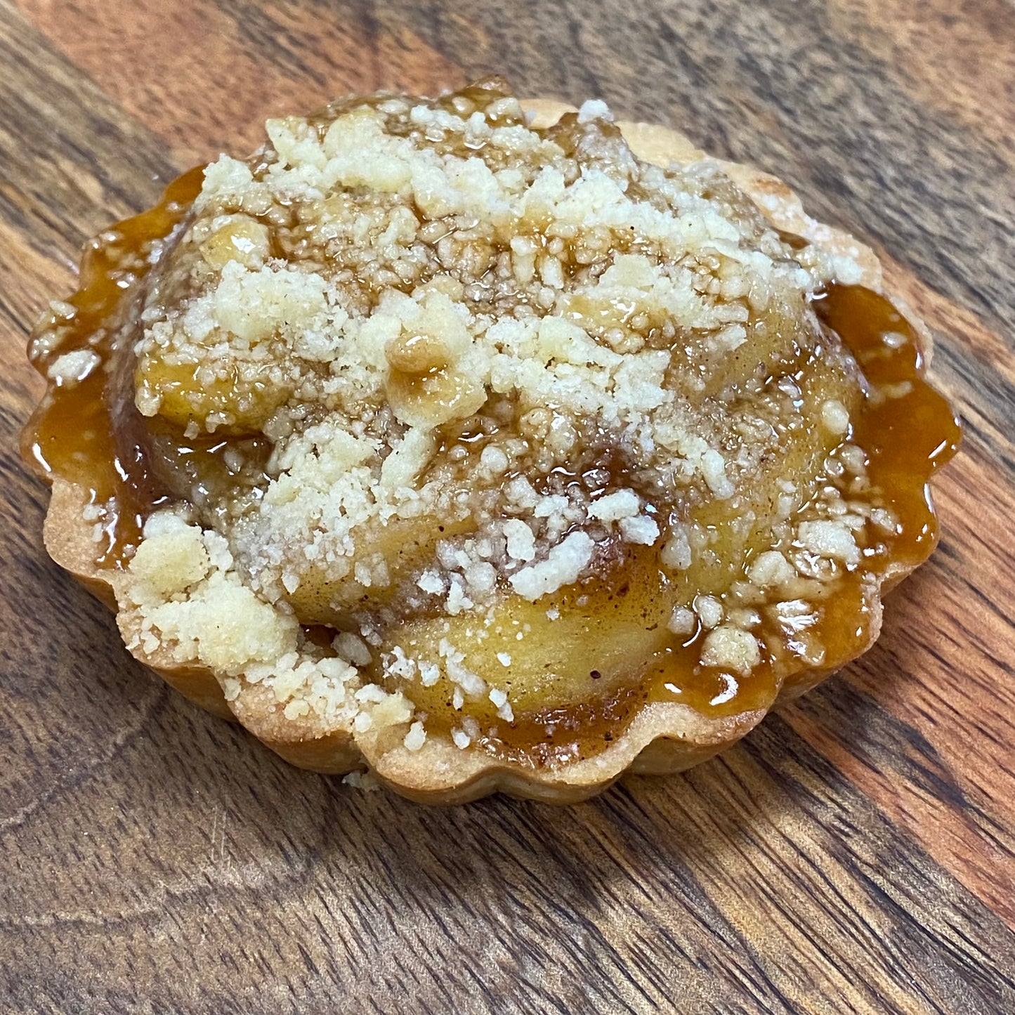 4” Apple Caramel Tart