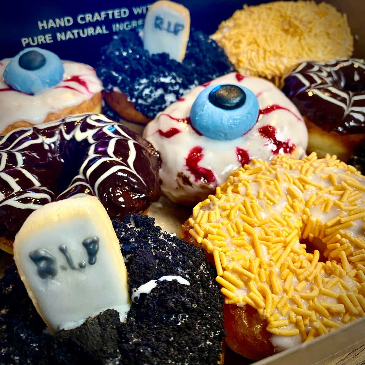 Pre-order ONLY - Mini Doughnut Halloween Sampler 12 Pack