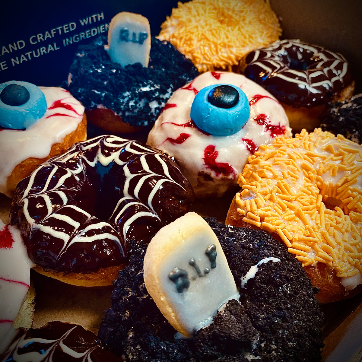 Pre-order ONLY - Mini Doughnut Halloween Sampler 12 Pack