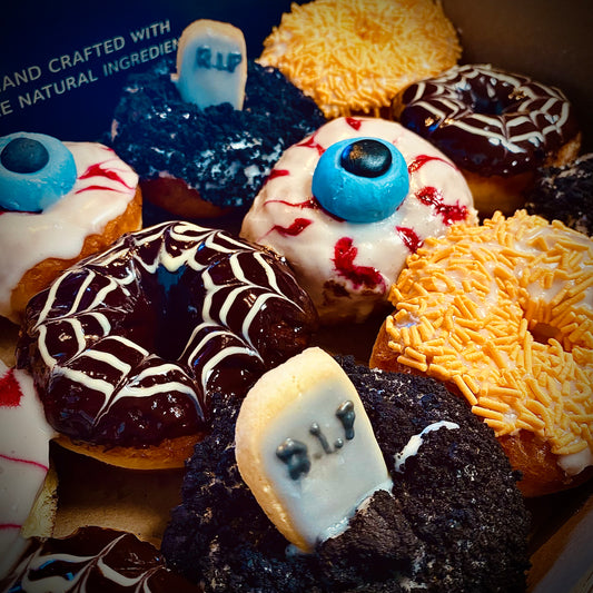 Pre-order ONLY - Mini Doughnut Halloween Sampler 12 Pack