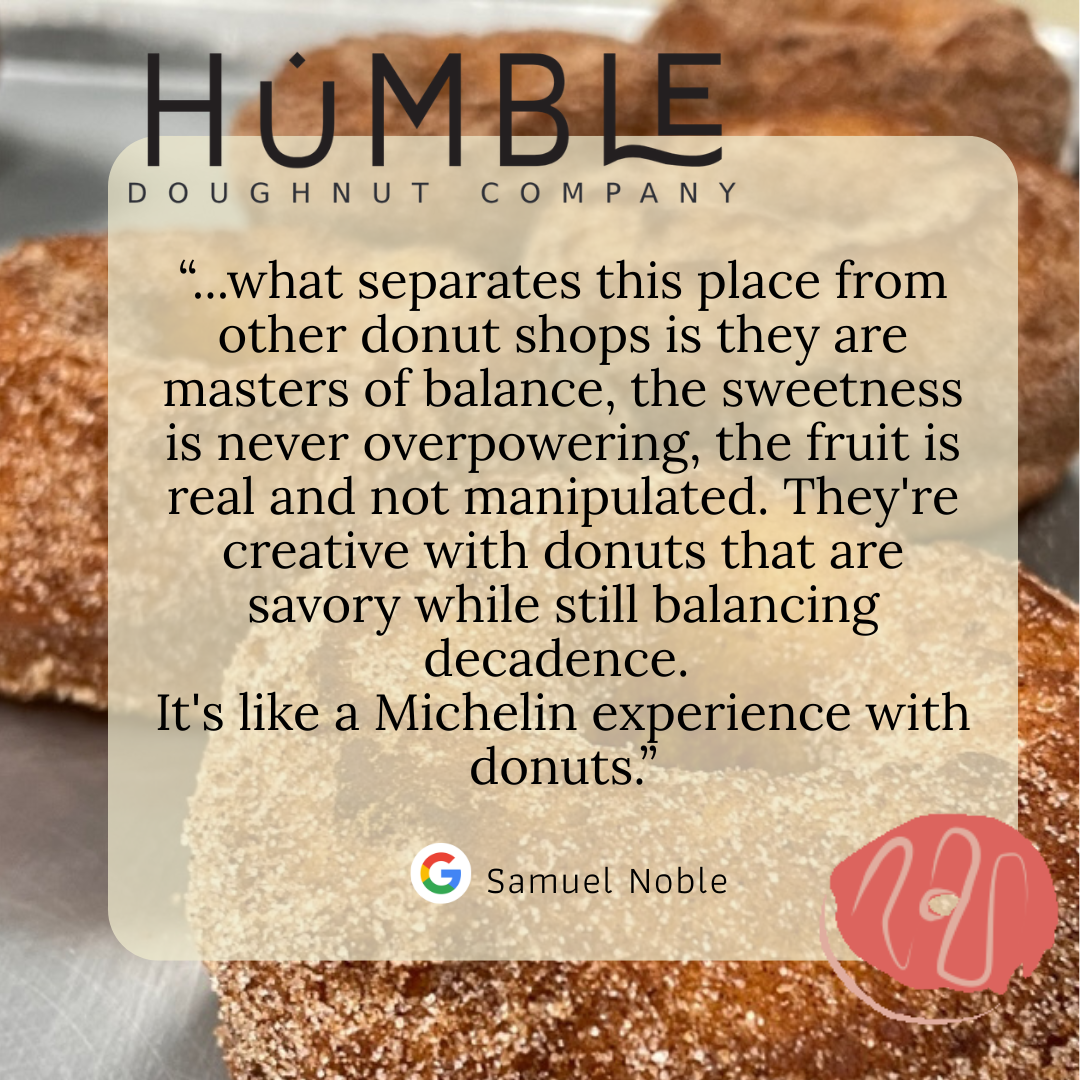 Michelin star doughnut review st. catharines Humble Doughnuts